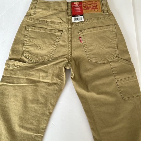Levi’s Youth Jeans, Slim Flex Stretch, Size 8, Beige - Picture 8 of 14